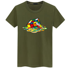 Load image into Gallery viewer, Rubik Cube Print T Shirts Men & Women
