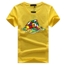 Load image into Gallery viewer, Rubik Cube Print T Shirts Men & Women