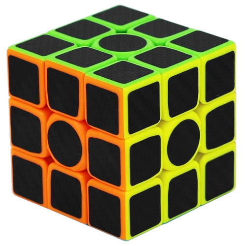 Carbon Fiber Sticker Speed 3x3x3 Magic Cube