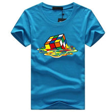 Load image into Gallery viewer, Rubik Cube Print T Shirts Men &amp; Women
