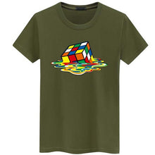 Load image into Gallery viewer, Rubik Cube Print T Shirts Men &amp; Women