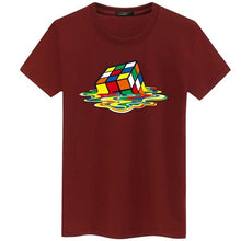 Load image into Gallery viewer, Rubik Cube Print T Shirts Men &amp; Women
