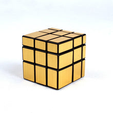 Load image into Gallery viewer, 3x3x3 Mirror gold Rubiks Cube
