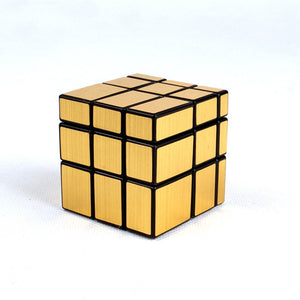 3x3x3 Mirror gold Rubiks Cube